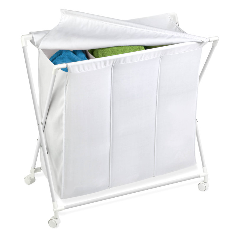 Honey Can Do Triple Folding Laundry Sorter & Reviews Wayfair